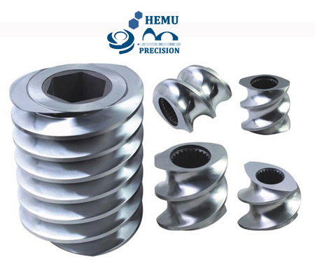 screw elements for food extruders and expanders